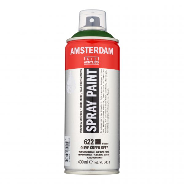 Amsterdam - Spraypaint 400 Ml Olijfgroen Donker 622