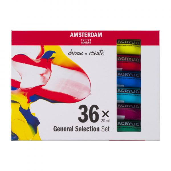 Amsterdam - Standard Series Acrylverf Algemene Selectie¬†Set¬†| 36¬†√Ó 20 Ml¬†