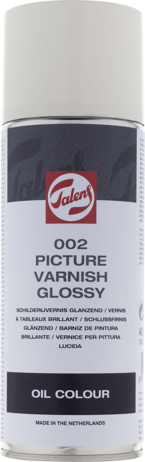 Talens - Schilderijvernis Glanzend 002 Spuitbus 400 Ml