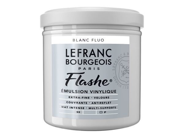 Lefranc Bourgeois - Acrylverf 125Ml Pot Fluorescent White Uv 3