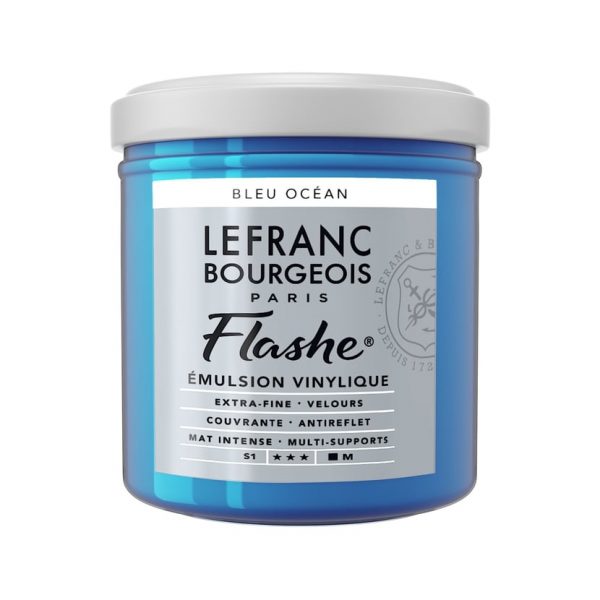 Lefranc Bourgeois - Acrylverf 125Ml Pot Ocean Blue Uv 3