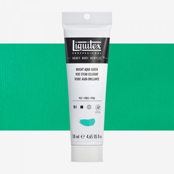 Liquitex - Heavy Body 138Ml Tube Bright Aqua Green Uv 1