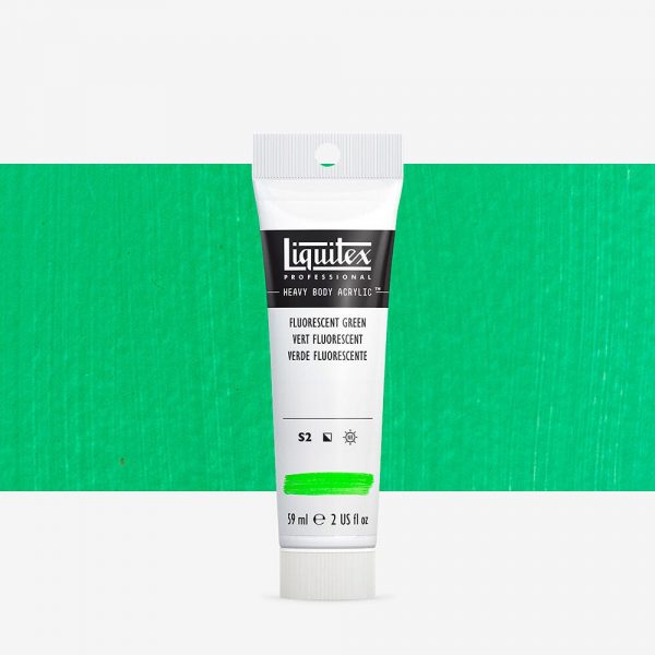 Liquitex - Pro Heavy Body 59Ml Green Fluo Uv 3