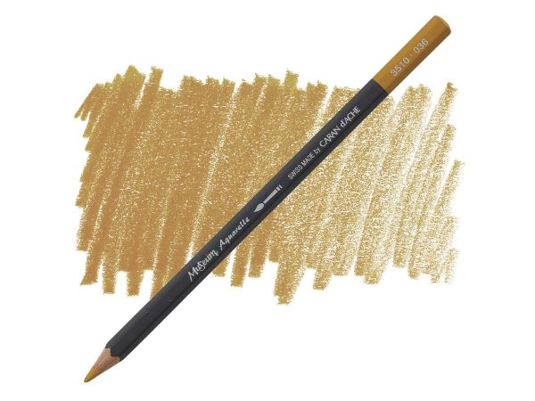 Caran D'Ache - Artist Museum Pencil Raw Sienna-Fsc Uv 3