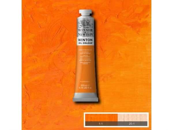 Winton - Winton Oil Colour 200Ml Cad Orange Hu Uv 1