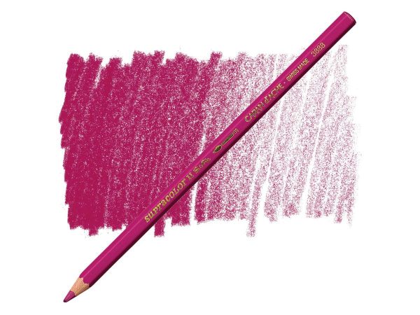 Caran D'Ache - Classic Supracolor Penc.Purplish Red-Fsc Uv 3