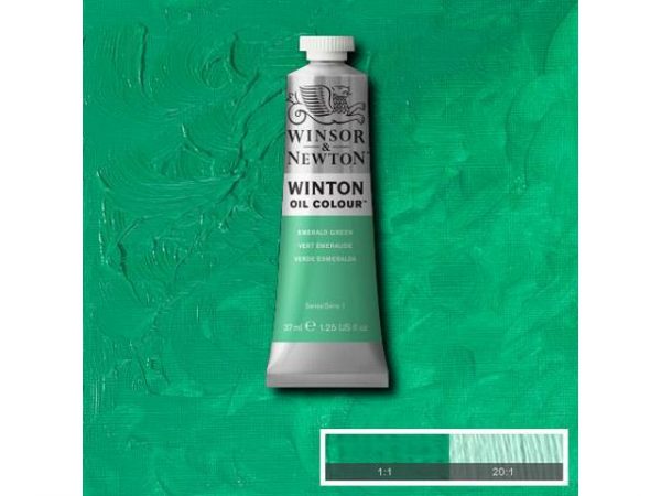 Winton - Winton Oil Colour 200Ml Emerald Green Uv 1