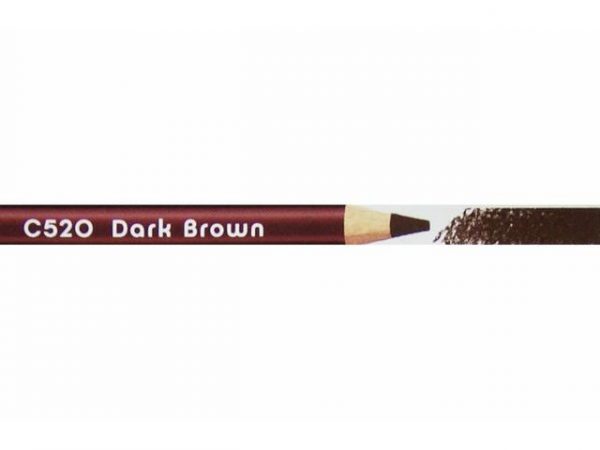 Derwent - C520 Coloursoft Pen. Dark Bro