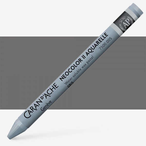 Caran D'Ache - Classic Neocolor Ii Grey Uv 10