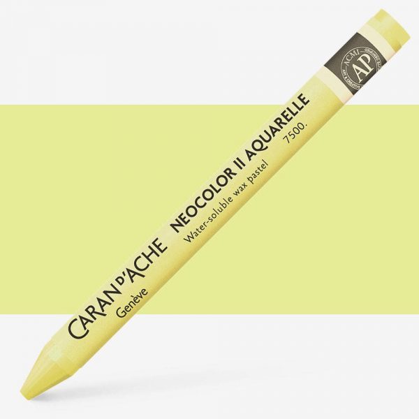 Caran D'Ache - Classic Neocolor Ii Pale Yellow Uv 10