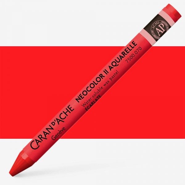 Caran D'Ache - Classic Neocolor Ii Scarlet Uv 10