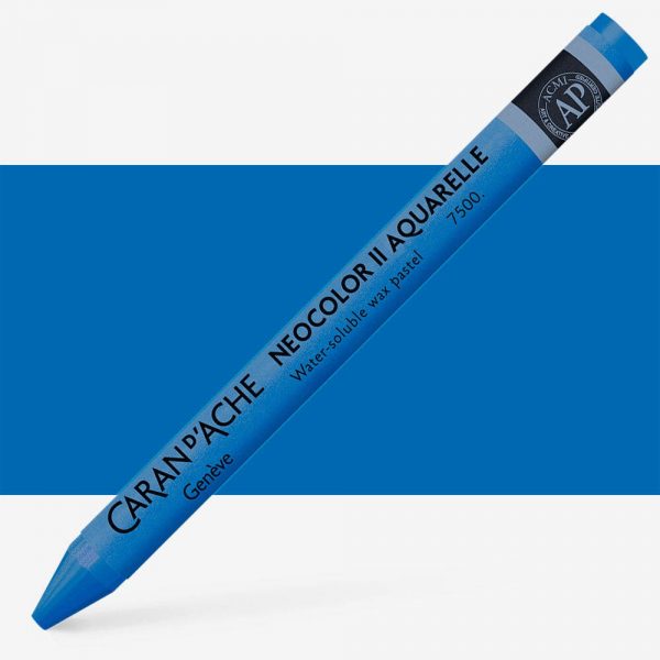 Caran D'Ache - Classic Neocolor Ii Sapphire Blue Uv 10