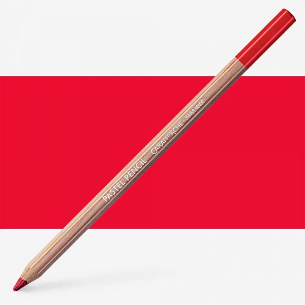 Caran D'Ache - Pastel Pencil-Scarlet-Fsc Uv 3