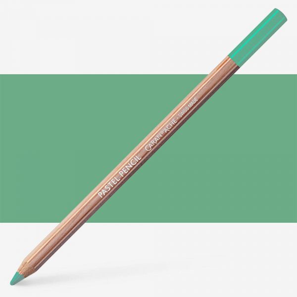 Caran D'Ache - Pastel Pencil-Chromium Oxyde Green-Fsc Uv 3