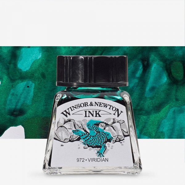 Winsor & Newton - Ink 14Ml Viridian Uv 6