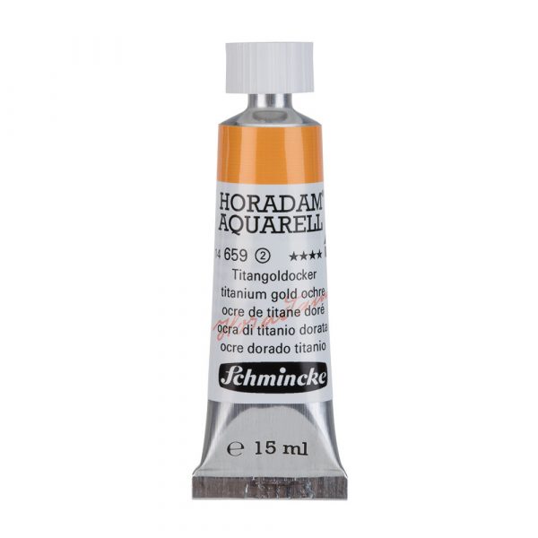 Schmincke - Horadam Aquarell Titanium Gold Ochre 15 Ml