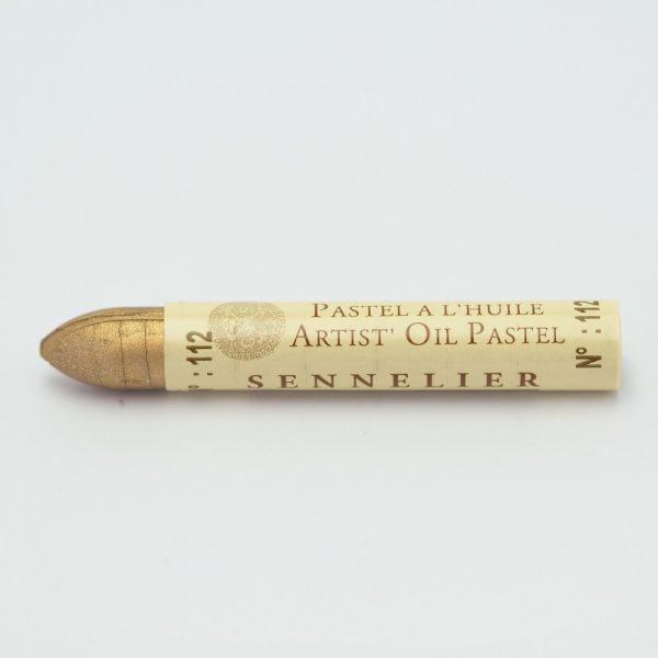 Sennelier - Pastel Huile Iris√© 5Ml Or P√¢Le