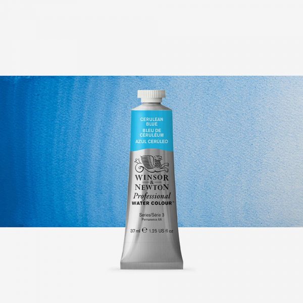 Winsor & Newton - Professional Watercolour 37Ml Cerulean Blue Uv 3