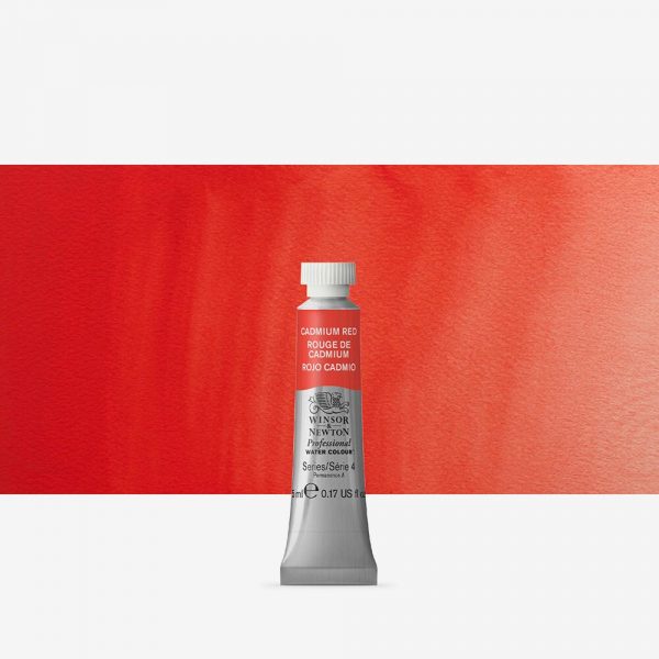 Winsor & Newton - Professional Watercolour 5Ml Cad Red Row Uv 3 - Image 2