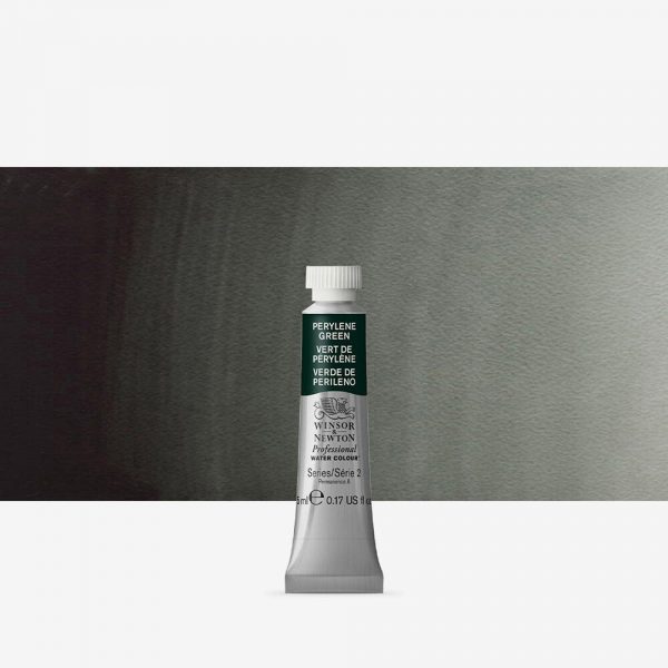 Winsor & Newton - Professional Watercolour 5Ml Perylene Grn '04 Uv 3 - Image 2