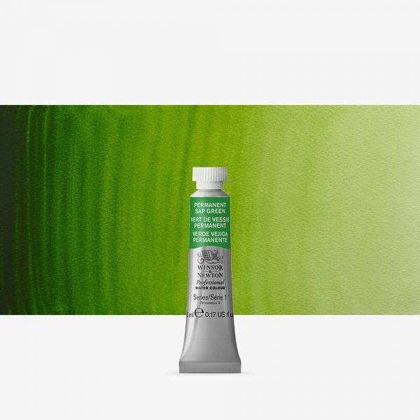 Winsor & Newton - Professional Watercolour 5Ml Perm Sap Green Uv 3 - Image 2