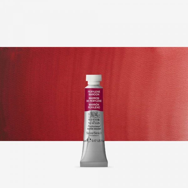 Winsor & Newton - Professional Watercolour 5Ml Perylene Maroon Uv 3 - Image 2