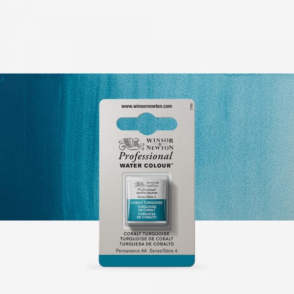 Winsor & Newton - Professional Watercolour H/Pan Cob Turquoise Row Uv 3 - Image 2