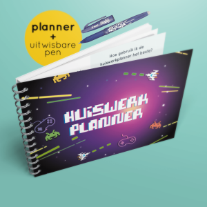 Arcade huiswerkplanner +1 pen