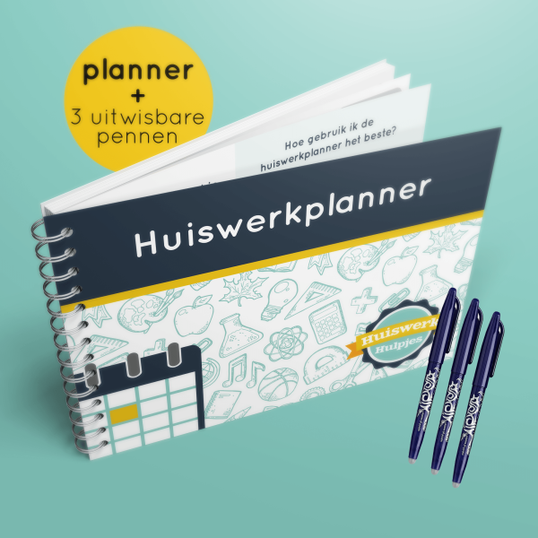 Main huiswerkplanner +3 pennen