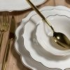 "Bron" gold porcelænsæt 25 dele