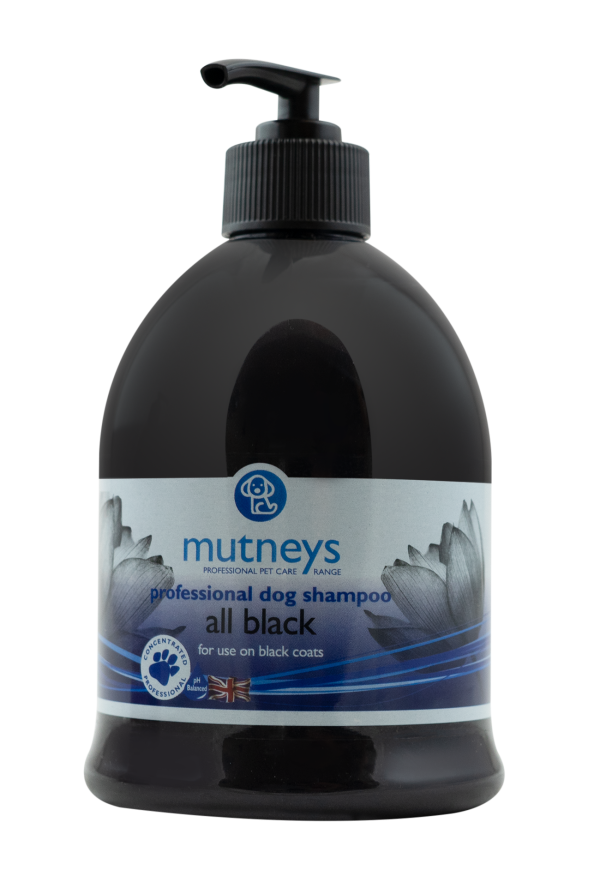 Mutneys All Black Shampoo – For Black Coats