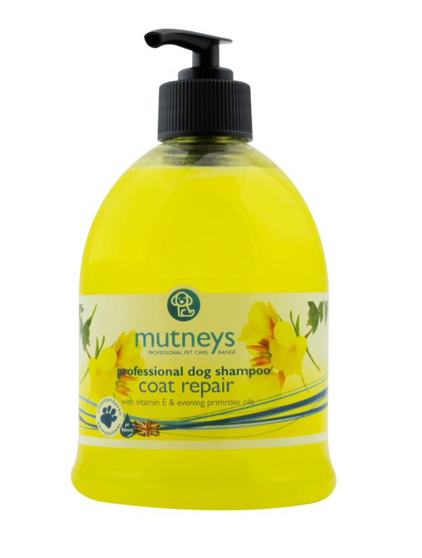 Mutneys Coat Repair Shampoo – For Damaged Coats & Skin
