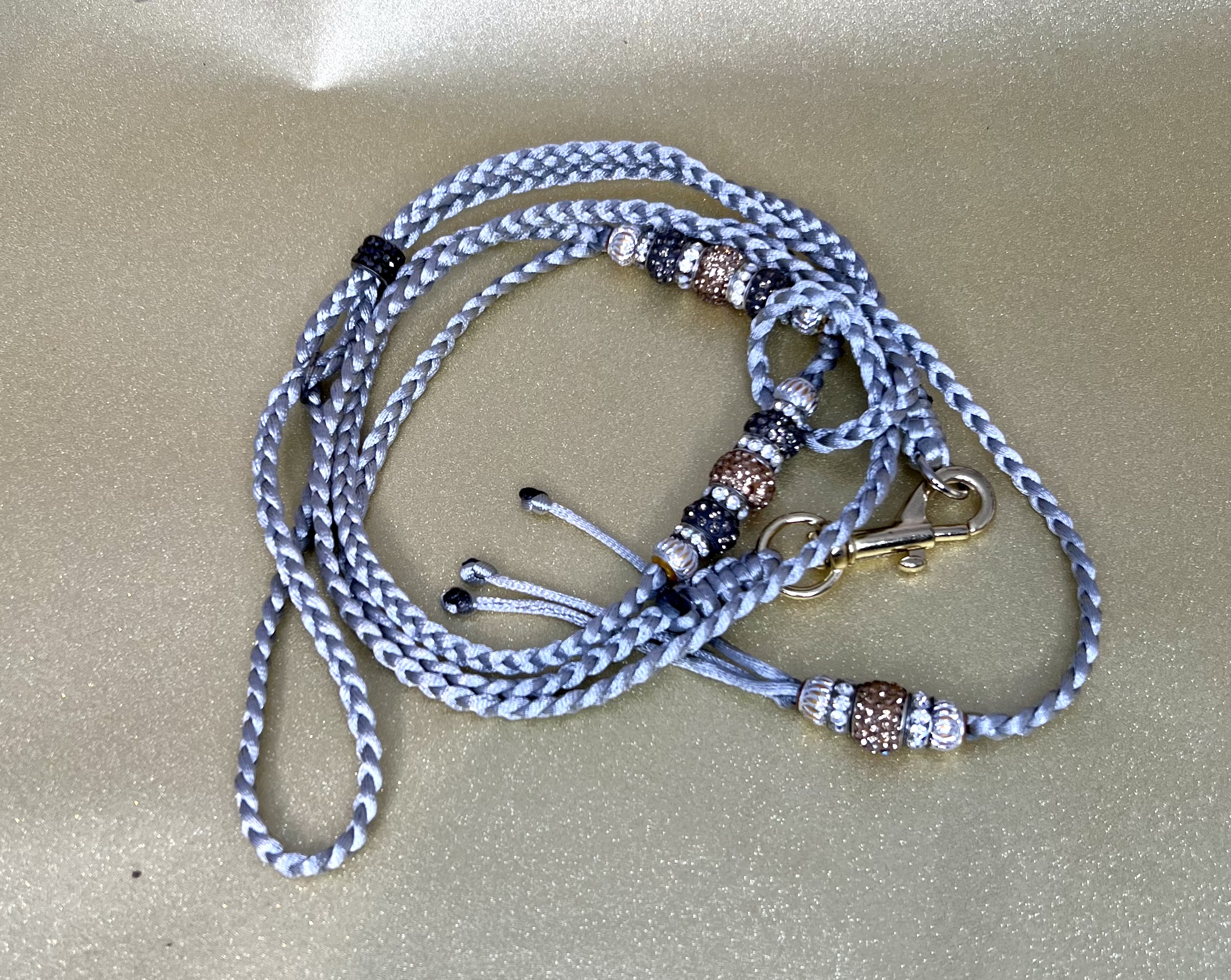 Showkoppel delad grå-2