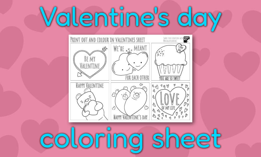 Valentines Coloring sheet