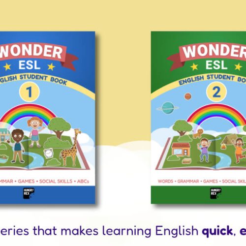 A new English student book for children