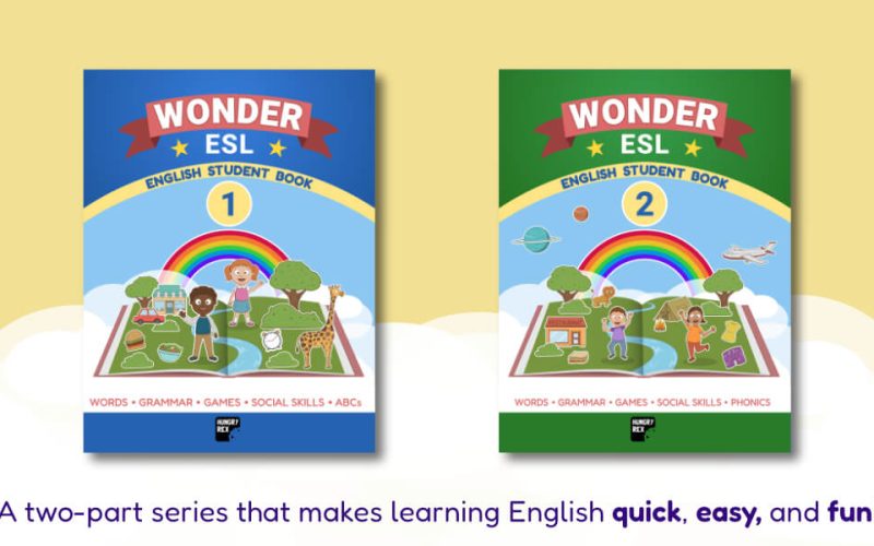 A new English student book for children