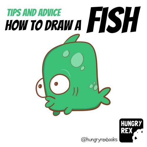Tips and advice on how to draw a simple fish