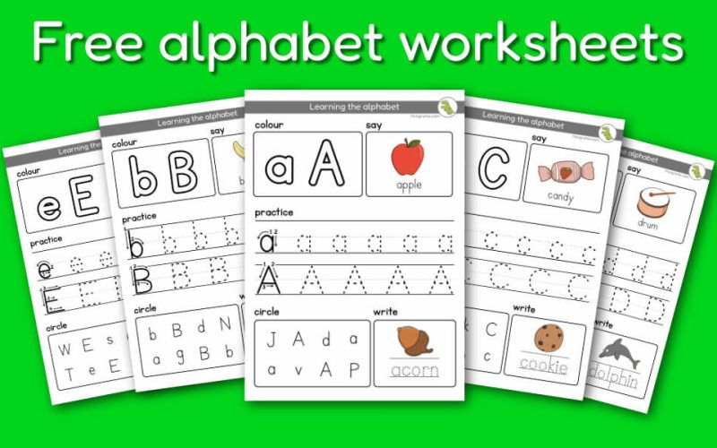 Awesome free printable alphabet worksheets