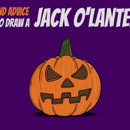 Tips and advice on how to draw a jack o’lantern