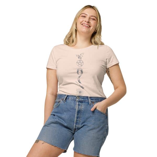 Trinket List Women’s basic organic t-shirt - Image 8