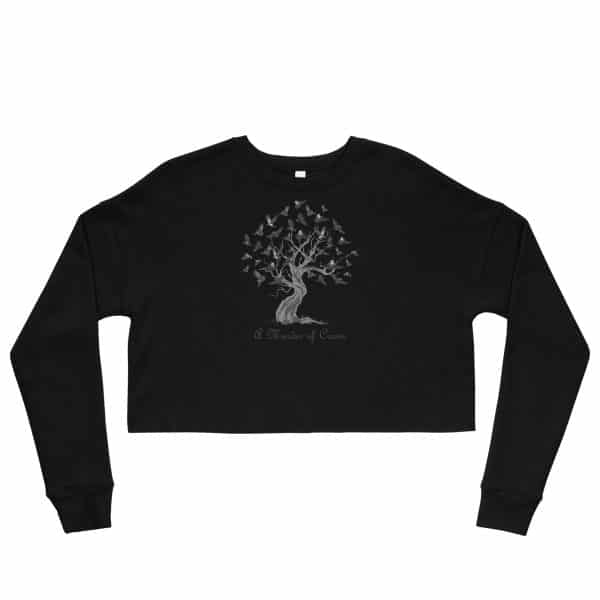 MURDER OF CROWS Crop Sweatshirt - Image 6