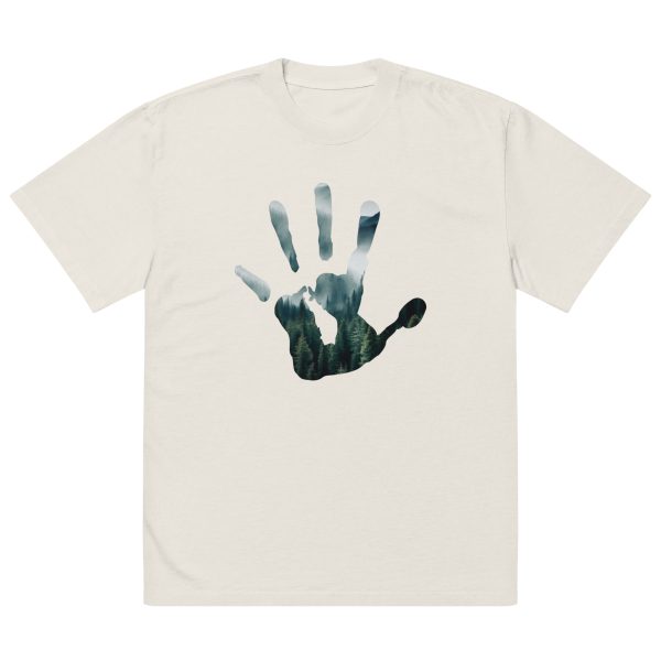 Hand - Oversized faded t-shirt - Image 6