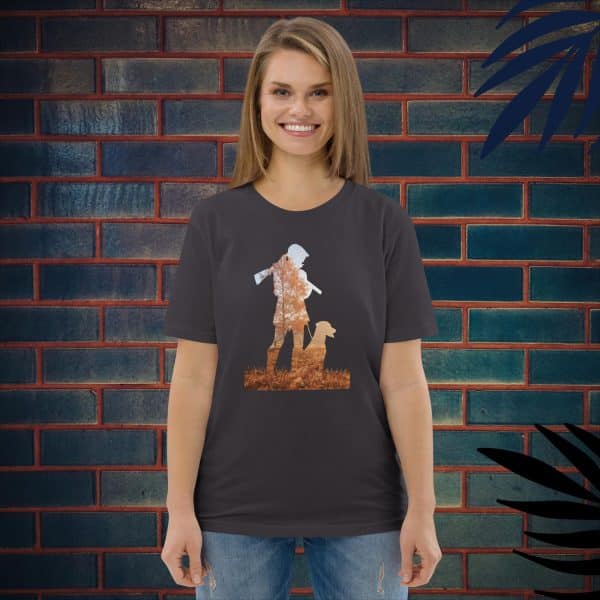 Huntress - Unisex organic cotton t-shirt - Image 4