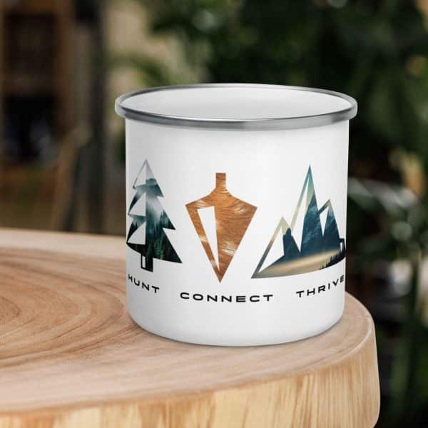 Hunt Connect Thrive-Enamel Mug