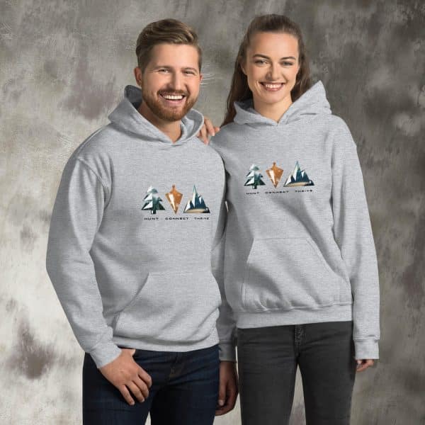 Hunt Connect Thrive - Unisex Hoodie - Image 2