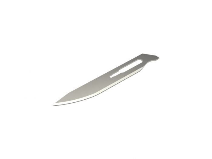 Stainless steel blade - silver