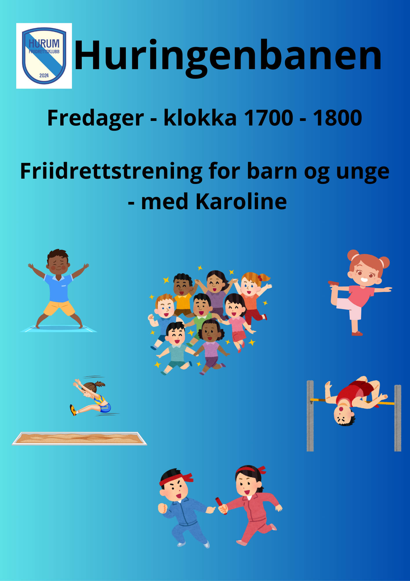 Treningstider fredager