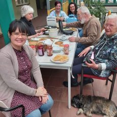 Gezellige middag op de Kattenberg