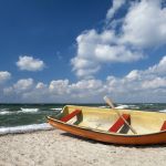 Boat on Danish beach