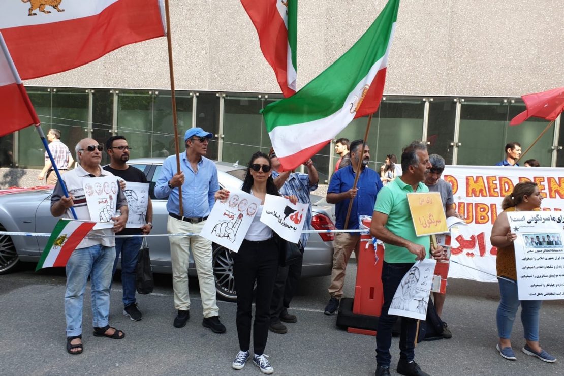  Hör Vår Röst in Gothenburg rally against the Iranian election